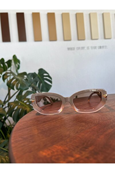 funeyes Yodin Platinum Series Mink Cat Eye Gradient Sunglasses