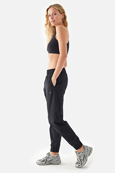 Superstacy Pantaloni sport negri Nova Paraşut