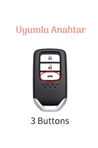 emii auto spare parts For Honda Civic Fc5 Hr-v Cr-v City - Blue/Gold Keyless Start Key Case