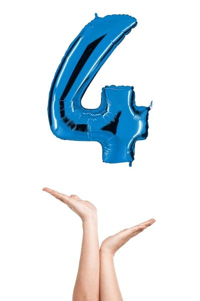 TURKUAZ PARTY Foil Balloon 16-4 Blue - 16