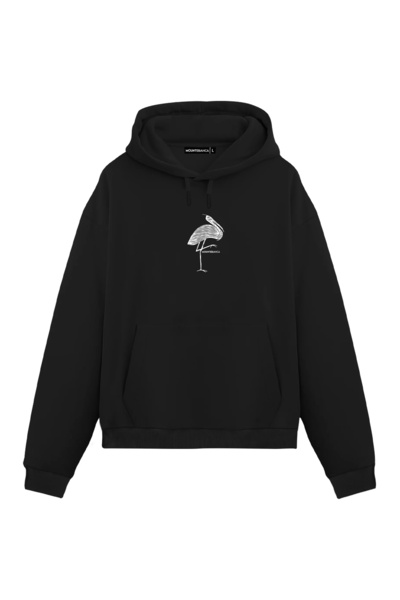 Mounte Bianca Унісекс-худі з капюшоном «Лелека»