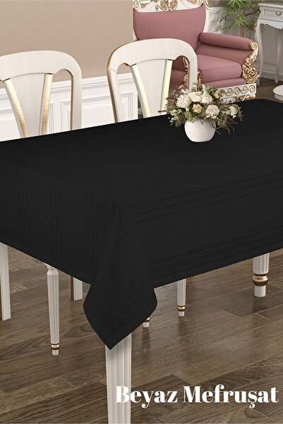 bursa çeyiz Linen Woven Carefree Tablecloth