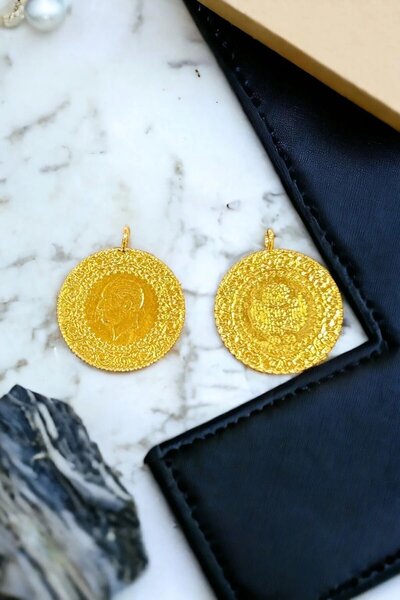 Herşey Nota altın kolye ucu