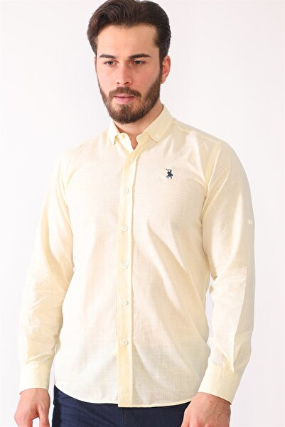 Dewberry G648 Shirt-Yellow