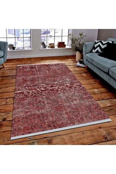 DECOSER HALI Dijital Baskılı Nova Kilim Dh 4017 Dokuma Taban Yıkanabilir Halı