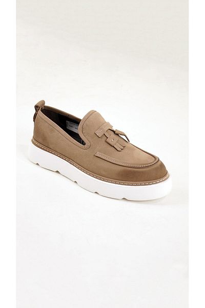 Ustalar Ayakkabı Çanta Ανδρικά παπούτσια Nubuck από γνήσιο δέρμα - 631 Hong
