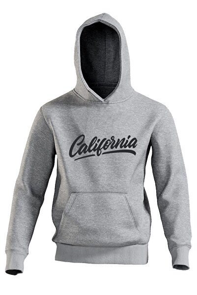 Arwen Fashion Unisex CALIFORNIA Ba Štampano v Oversize kroj dukserica sa kapu...