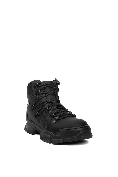 lumberjack 101915353 4W Alya 4PR - Μαύρα γυναικεία αθλητικά μποτάκια