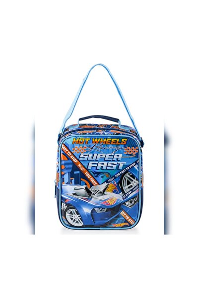 HOT WHEELS Lisanslı Okul Çantası - Beslenme Çantası Set - Kalem Kutusu ve Suluk&Matara Hediye