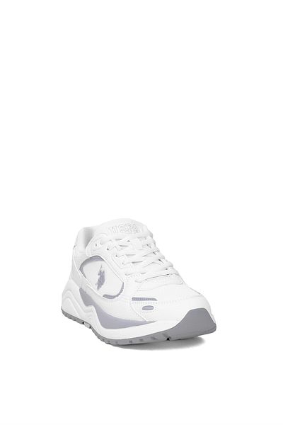 U.S. Polo Assn. BAZA. Polo Assn. Pantofi de mers pentru femei 4F Habita 4PR - alb gri