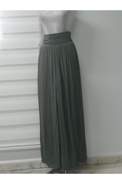 Bohem Stil Pantaloni Wes din mătase căptușiți cu corsaj italian