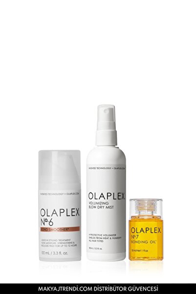 Olaplex Anti-Frizz & Max Volume Essentials Set - Elektriklenmeyi Kontrol Altı...
