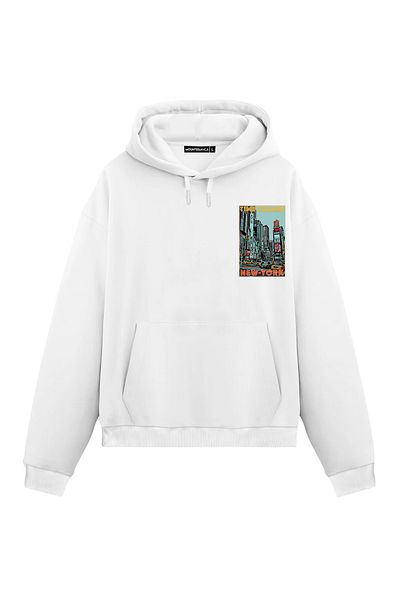 Mounte Bianca Unisex Time Square - Κανονική κουκούλα