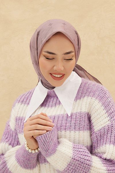 Silk Home Κασκόλ Olinda Dark Dusty Rose