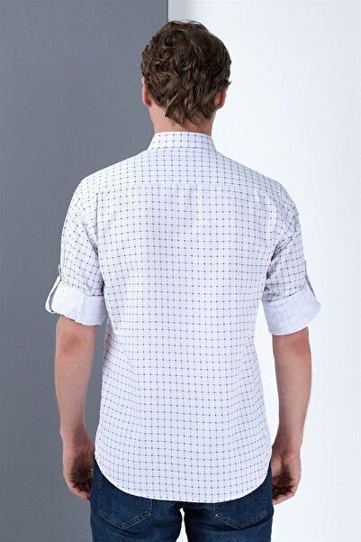 Dewberry G683 Men's Shirt-White