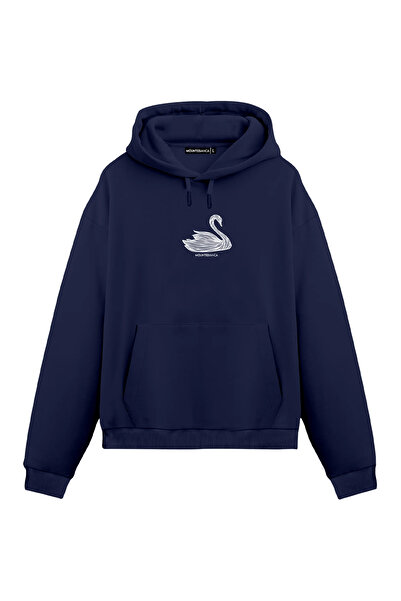 Mounte Bianca Unisex Swan - Regular Hoodie