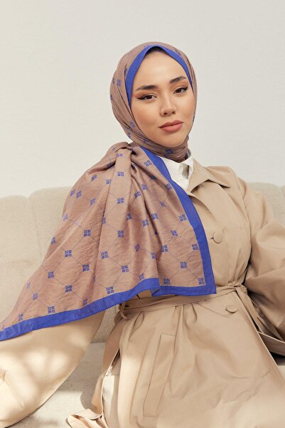 Silk Home شال أوليندا - 49003 - أزرق مينك