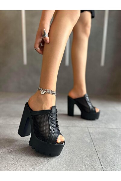 Modanizm شبشب مارستون بكعب أسود