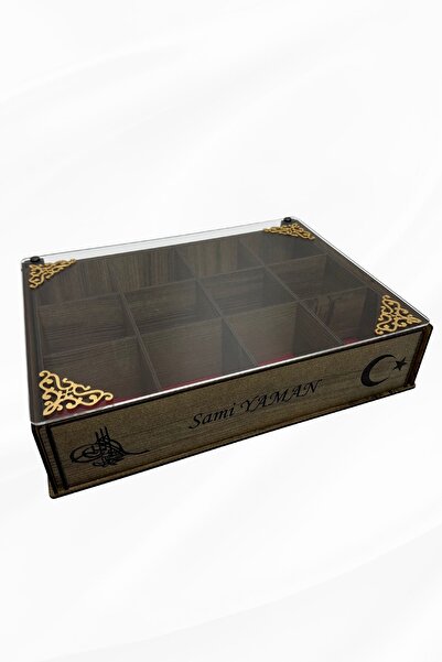 Yaman Hediyelik Ahşap Kişiye Özel Saat Kutusu, Aksesuar Kutusu, Kişiselleştir...