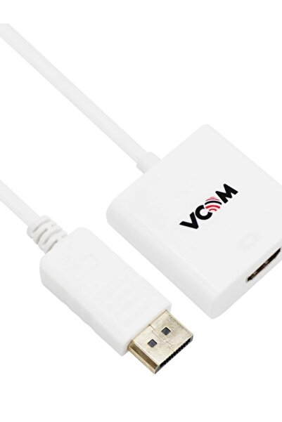 Genel Markalar CG601-0.15 Beyaz Display Port Erkek To Hdmi Dişi Dönüştürücü