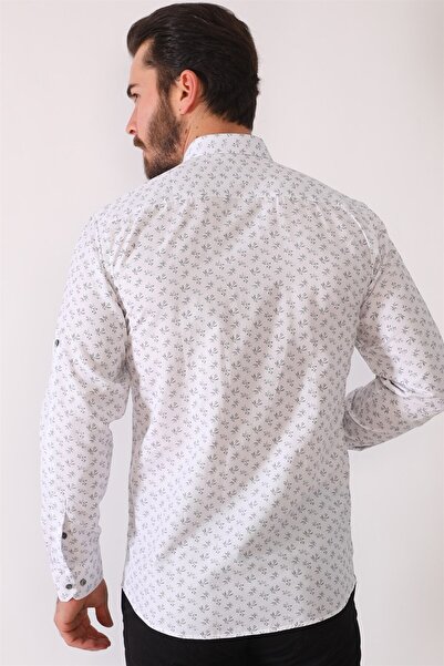 Dewberry G686 Men's Shirt-White