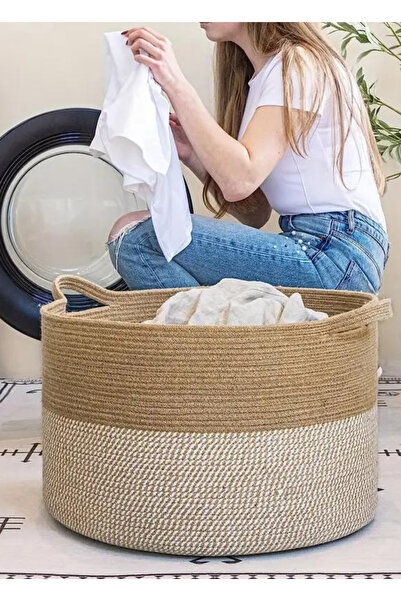 HomeTurko Καλάθι από γιούτα πολλαπλών χρήσεων