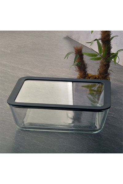 Tohana Silicone - Glass Storage Container with Glass Lid 2600 ml