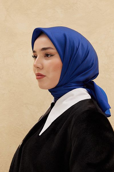 Silk Home Saks Πολύχρωμο απλό γυαλιστερό κασκόλ