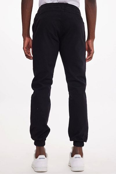 The Crow Ανδρικό παντελόνι Jack Jogger Lycra Cargo Μαύρο