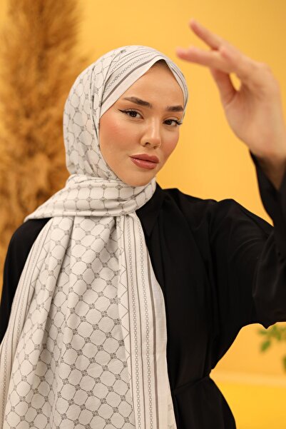 Silk Home Olinda Shawl - 49005 - 03 Gray Anthracite