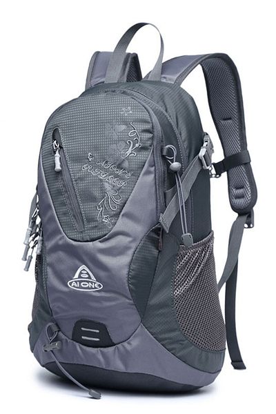 Go Veform 20 Liter Capacity Outdoor Cycling and Hiking Backpack - Gray 9838