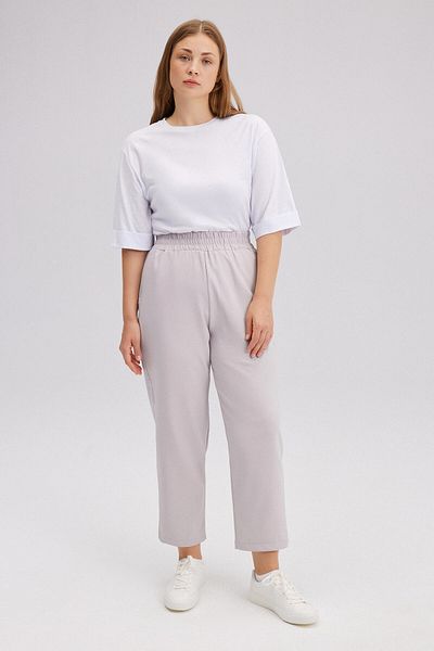 Touché Privé ELASTIC WAIST CREPE PANTS