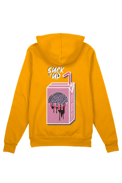 Mounte Bianca Unisex majica sa kapuljačom "Suck It Up" - standardni model