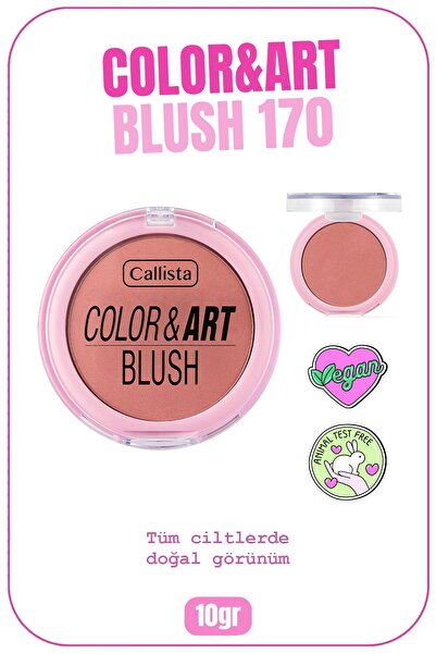 Callista Color Art Blush Toz Allık - 170 Berry Bliss