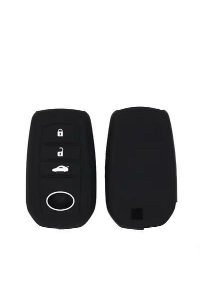 ŞENYILDIZ AKSESUAR Toyota Corolla Cross - Hilüx Yaris Cross Compatible with 3 Keys Logo Front Key Case