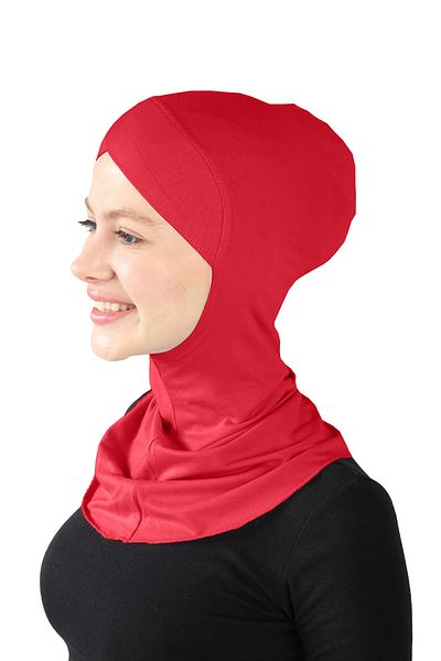 Ecardin Red Cross Hijab Turban - St 232