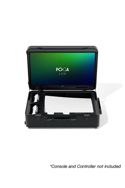 POGA شاشة ألعاب محمولة من Indigaming POGA Lux مقاس 24 بوصة لبلاي ستيشن 5 - لون أسود