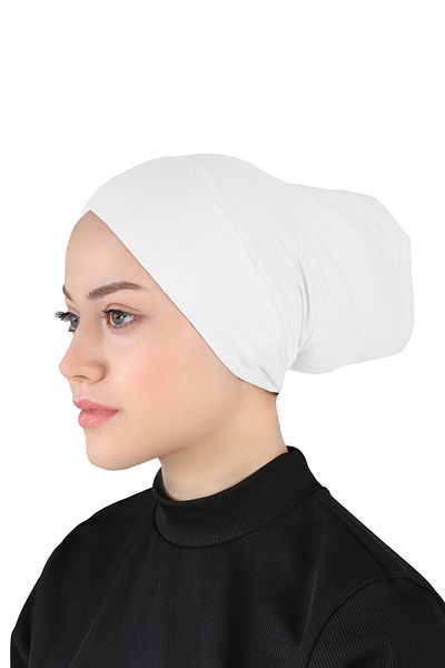 Ecardin White Practical Cross Cap - St 264