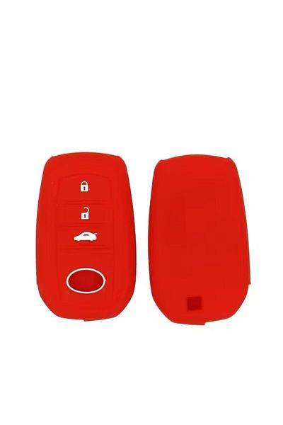 ŞENYILDIZ AKSESUAR Toyota Corolla Cross - Hilüx Yaris Cross Compatible with 3 Keys Logo Front Key Case