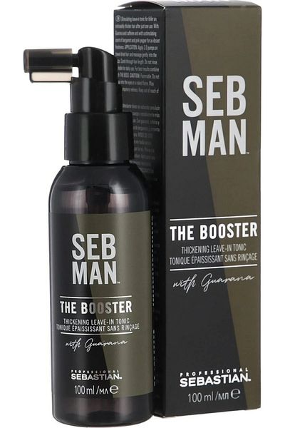 SEBASTIAN Seb-Man the Booster 100ml - Strengthening and Thickening Leave-In Tonic