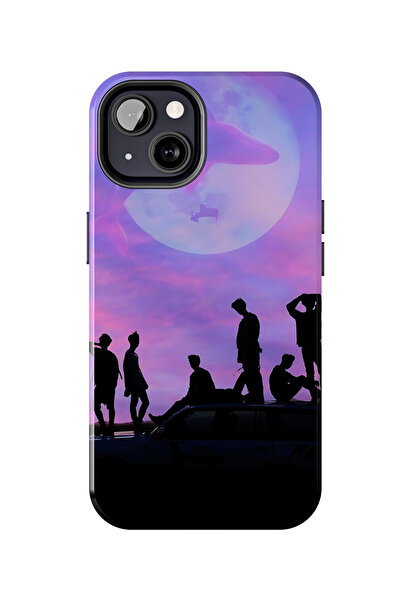 izzytech حافظة هاتف iPhone 13، حافظة هاتف BTS Premium داخلية مخملية من السيلي...