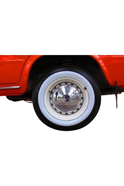 EMN Atlas Marka 13 Jant Lastik Yanağı Beyaz 4' Lü Set Yanak Blueoto