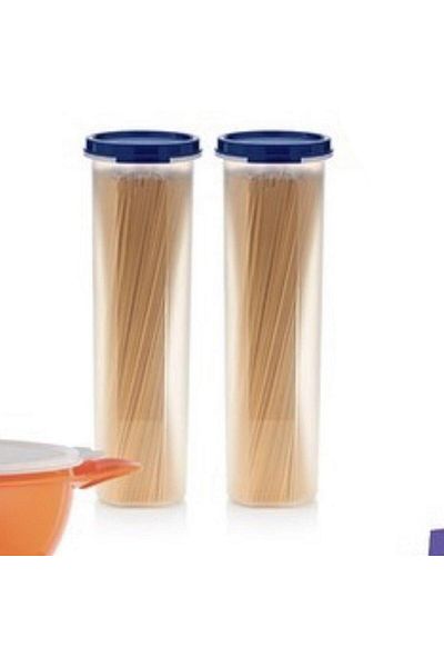Tupperware 2-Pack Colorless/Transparent Oval Storage Container