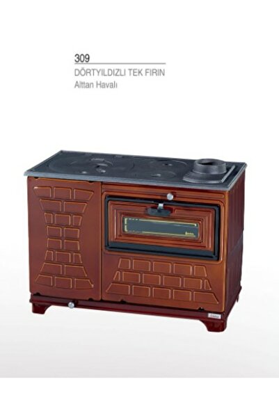 BEKAŞ 309-BEKAŞ TEK FIRIN KOVALI KUZİNE SOBA /ALTTAN  HAVALI