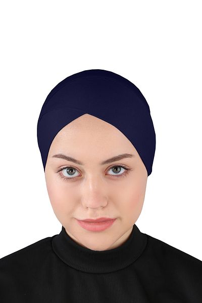 Ecardin Navy Blue Practical Cross Cap - St 264