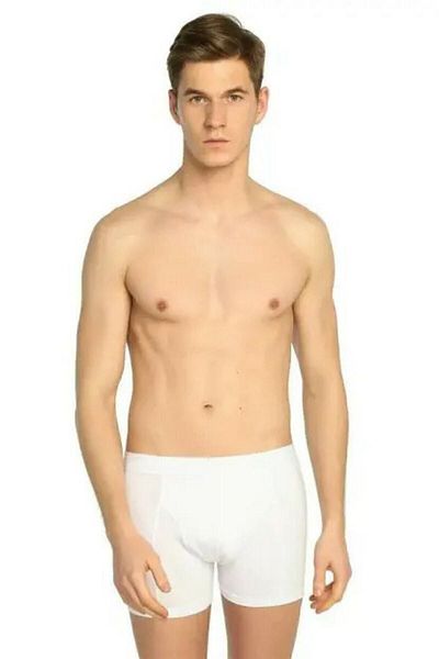Tutku Ανδρικό Boxer White Lycra Elastane 10 Pack