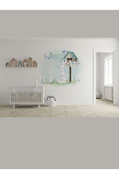 dreamwall Duvar Kağıdı Benny & Flappy Wonder Nest Tek Parça Poster Çocuk Odası Tekstil Duvar Kaplaması