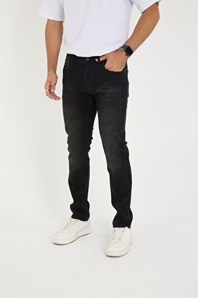 ENZİM JEANS Erkek Likralı Denim Regular Fit Jeans