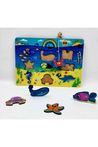 212toyzz Wooden Magnet Fishing Game