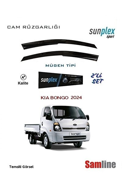 SUNPLEX Kia Bongo 2024 Modeller için Cam Rüzgarlığı Takımı 2'li Set